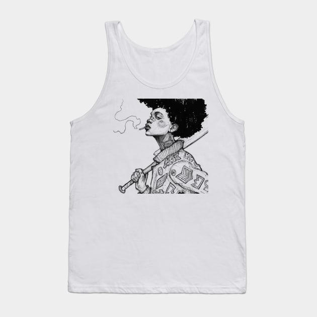 Woman Tank Top by mikekoubou